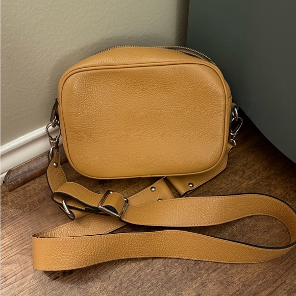 Valentino Tan Leather Crossbody Bag - Picture 5 of 9